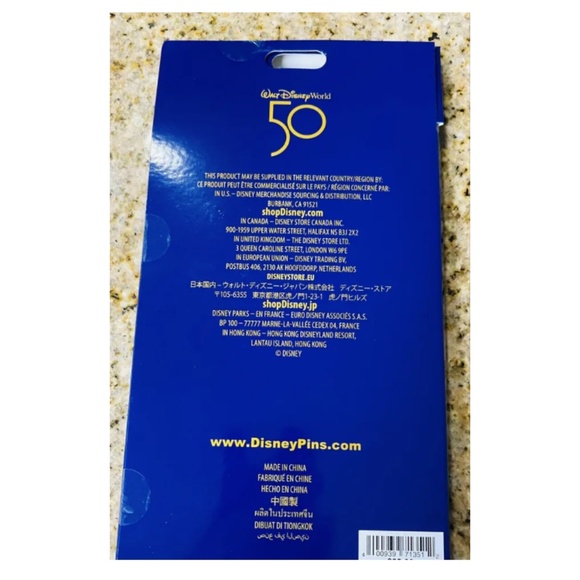 NEW Walt Disney World WDW 50th Anniversary Pin Trading Starter Set Lanyard - Picture 2 of 2